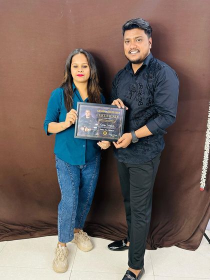 Another certified professional ready to create beautiful hairstyles.