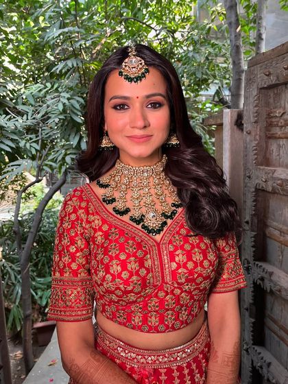 Timeless Red Lehenga Brides photo 52