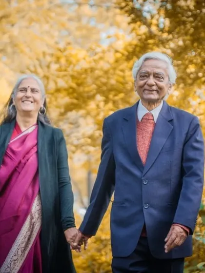 For me, love stories don't end at the wedding. It was a privilege to photograph this couple's 50th anniversary. Their gentle smiles and easy comfort while walking hand-in-hand show a love that has deepened over a lifetime, a true inspiration.