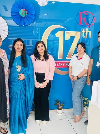 A group photo with the wonderful team at RV Solutions. Building a culture of wellness within an organization is a team effort, and I am always happy to contribute.