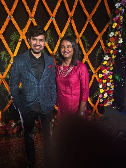 Cherished moments with friends and colleagues from the legal fraternity at a social gathering.