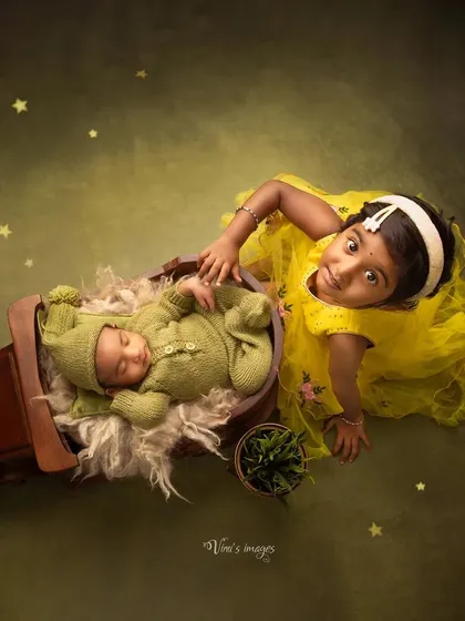 Welcoming a new sibling is a special milestone. I make sure to capture the gentle curiosity and budding love between siblings, creating a precious keepsake of their first moments together.