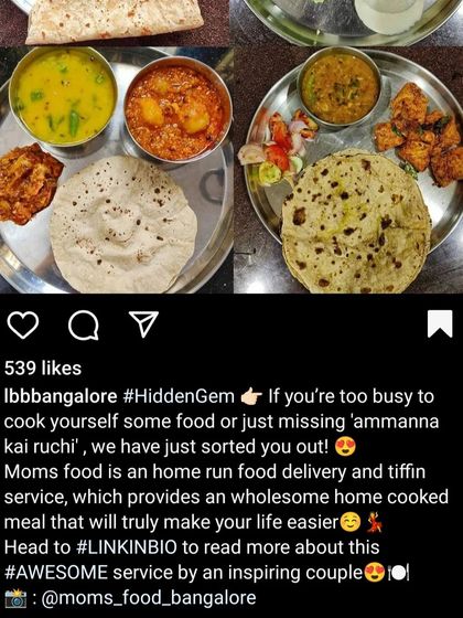 It was so cool to be featured by LBB, Bangalore as a hidden gem. They loved our wholesome home-cooked meals and the story behind our family-run kitchen.