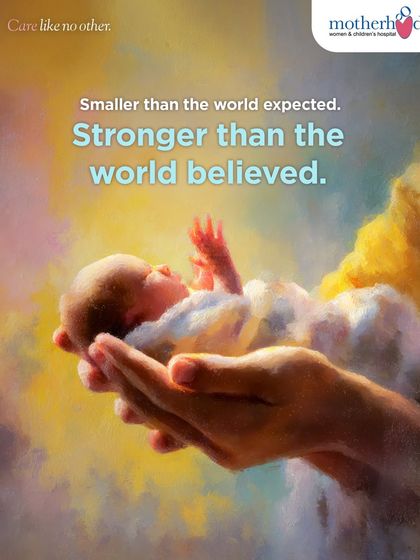 This image captures the incredible strength of a newborn who arrived smaller than expected. In our hands, these tiny fighters receive the dedicated, round-the-clock care needed to grow stronger than anyone believed possible.