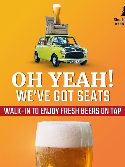 We've got seats. Just walk in and enjoy our fresh beers on tap. No hassle, no waiting, just good times.