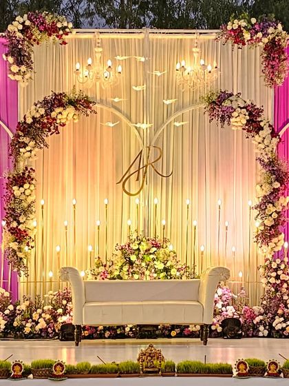 Aikyam - Wedding Decoration Grand Reception & Sangeet Stages photo 6