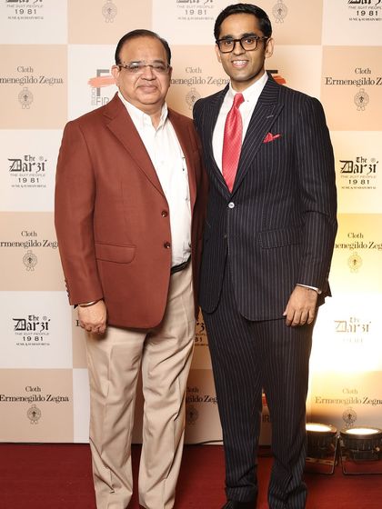 A photograph from our exclusive event with Cloth Ermenegildo Zegna, celebrating the art of fine tailoring. Our guests represent the pinnacle of success and style, reflecting the caliber of our clientele.