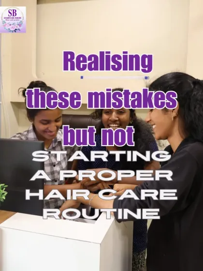 Realizing you're making hair care mistakes but not starting a proper routine is a problem many of us face. Don't delay, start today with simple, effective products to get your hair health back on track.