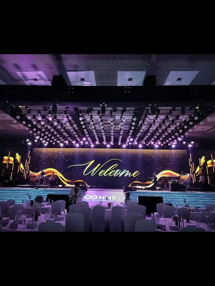 The grand stage for the VIVO V60e Connect Partners’ Conclave. We managed the console and stage for this large-scale event, which included live demos, interactive sessions, and a gala night.