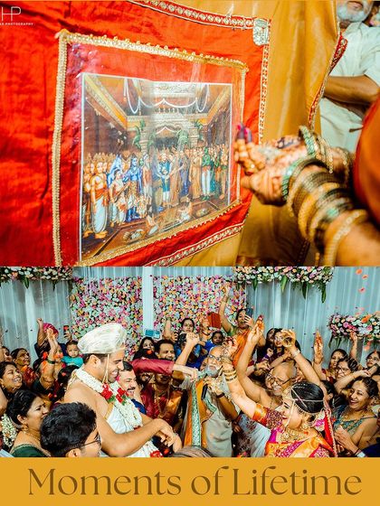 Capturing the "Moments of a Lifetime", from traditional paintings to the joyous celebrations as the couple is pronounced married.