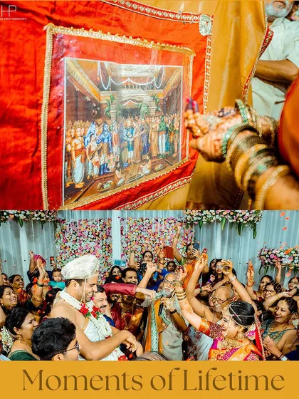 Capturing the "Moments of a Lifetime", from traditional paintings to the joyous celebrations as the couple is pronounced married.