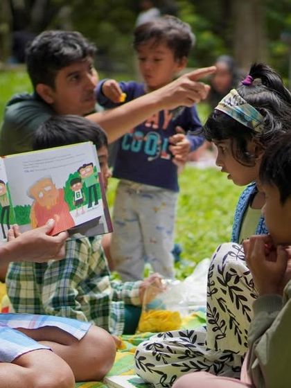 An extensive series from our 'Delectable Delight July' session, reading 'My Grandmother Can't Cook'. These photos beautifully capture the community, the engagement, and the pure fun of our gatherings.