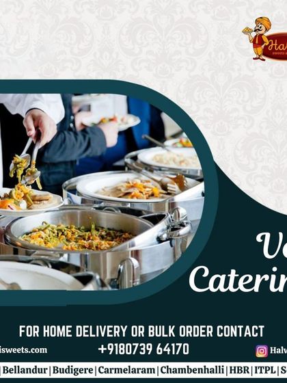 Our vegetarian catering service is available for home delivery and bulk orders across Bangalore. We cater for birthdays, weddings, house warmings, corporate events, and much more.