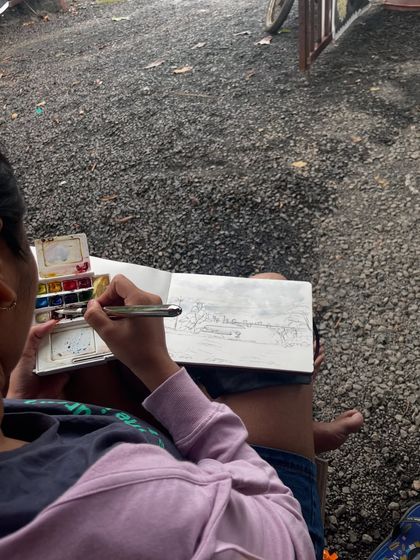 Anupama - Custom Artwork & Murals Travel Sketchbook: Painting the World, One Page at a Time photo 14