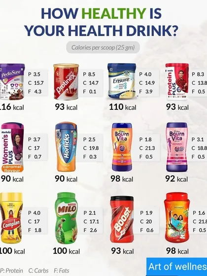 Are the so called "health drinks" you buy actually healthy? Many are packed with sugar and offer very little protein. I teach you how to read labels and understand what you are really putting into your body.
