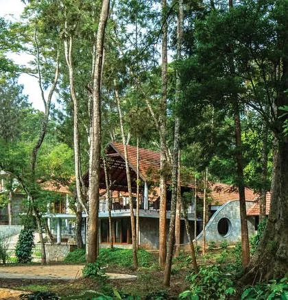 Nestled within a dense coffee estate, this resort was designed to blend with the forest, allowing the structure to sit lightly on the land and offer an immersive natural experience.