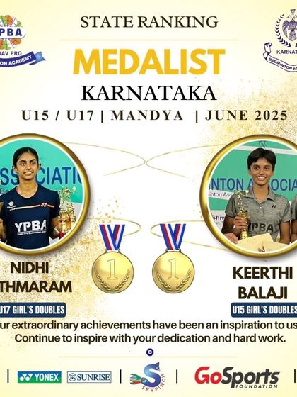 Yadav Pro Badminton Academy - Student-Athlete Development Program National & State Level Champions photo 22