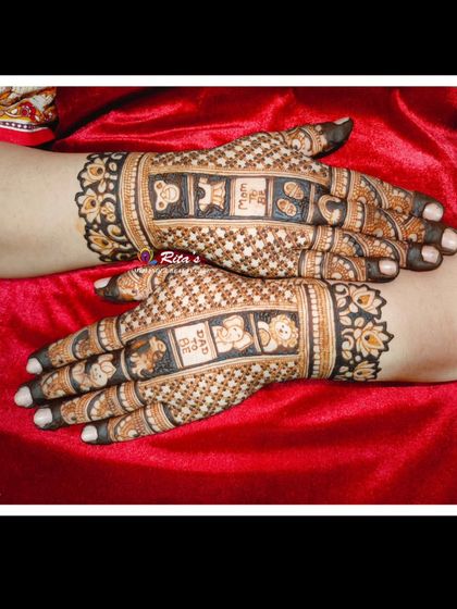 Themed Baby Shower Mehendi photo 22