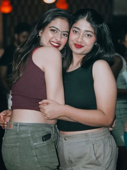 Good vibes and great company on the dance floor at Badmaash.