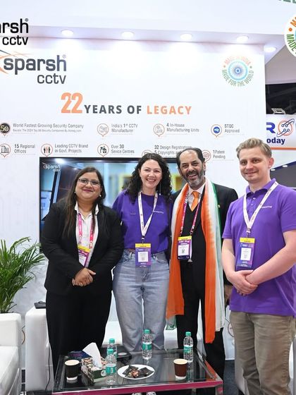 These images capture various moments from industry events like FSIE, AutoSec, IndiaSoft, and our partner meets across the country. Each one represents our commitment to building strong relationships and showcasing our Made-in-India technology.