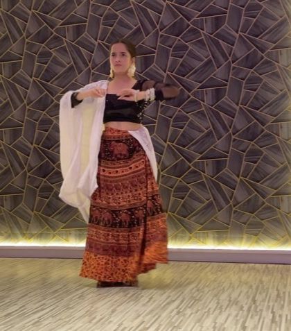 A solo performance from our studio's first anniversary celebration, showcasing the beauty of semi-classical dance.