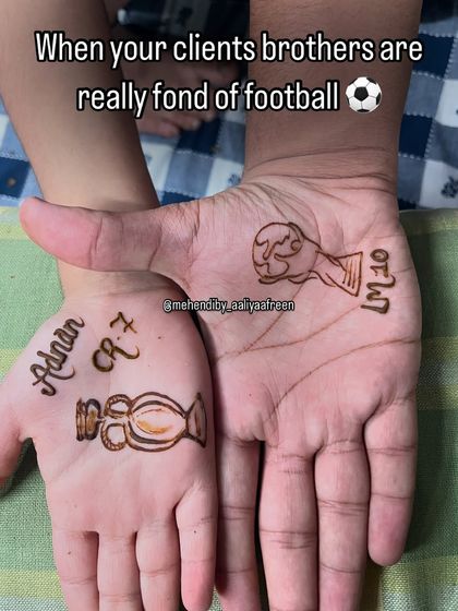 Your Story in Henna: Initials & Symbols photo 14