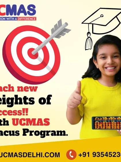 Help your child reach new heights of success with the UCMAS Abacus Program. We build the foundational skills in memory, concentration, and mental math that lead to academic excellence.