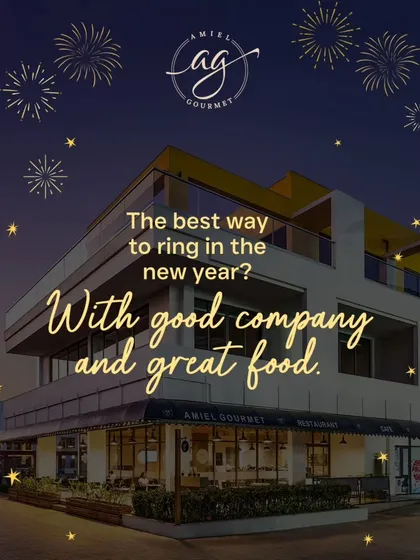 The best way to ring in the new year? With good company and great food. Here's to a fresh start and a year filled with unforgettable moments.