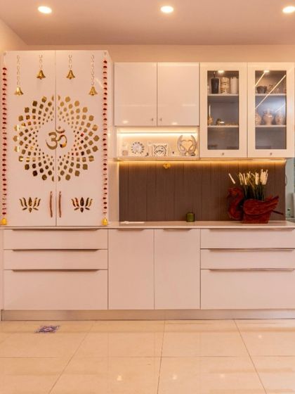 DesignCafe - Custom Modular & Space-Saving Furniture A Corner for Peace: Vastu-Compliant Pooja Units photo 13