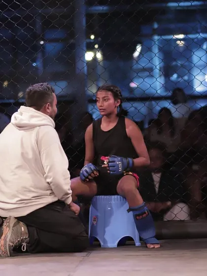 In the corner, between rounds. This is where the fight can be won or lost. It's about clear instructions, staying calm under pressure, and reminding the fighter of the game plan.