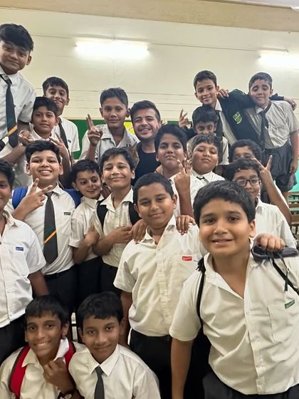 Another happy group shot with the students. Their enthusiasm is infectious and makes the long hours of rehearsal completely worth it.