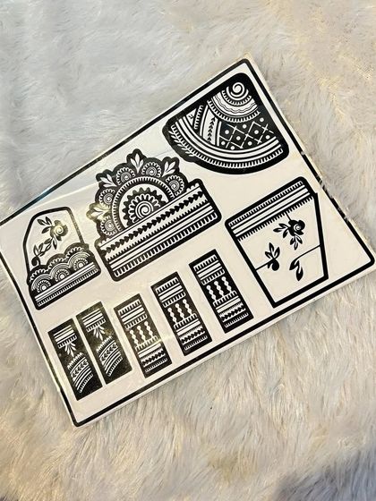 Easy Mehndi Stencils photo 4