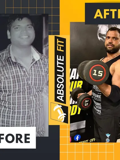 Real results, real dedication. Meet Nirdesh, who lost over 20 kg in a year with us, gaining lean muscle and a whole new level of confidence. Your transformation story is waiting to be written.