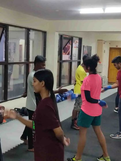 The women of the BBC FAMILY training together. We foster a supportive environment where everyone can learn and grow in confidence.