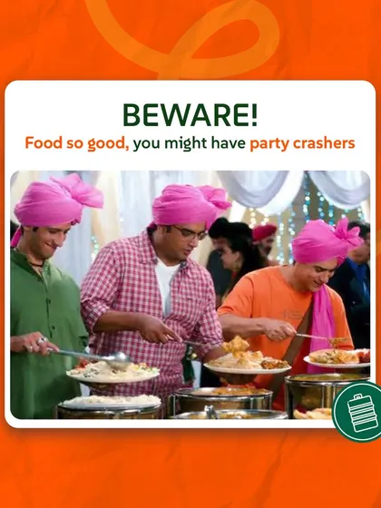 Beware! Our food is so good, you might just have party crashers. A fun take on why our bulk orders are perfect for making any event memorable.