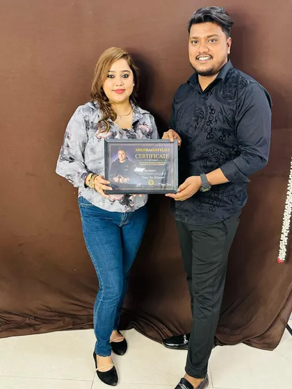 Another proud graduate from my academy. Her hard work and creativity are commendable.
