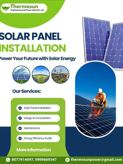 Power your future with solar energy. I provide complete services, including design, consultation, installation, and maintenance.