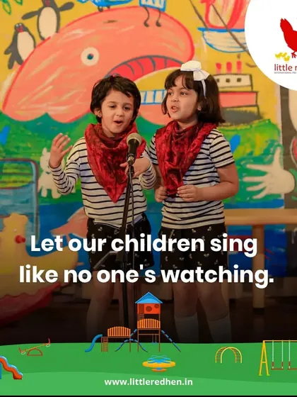 Let our children sing like no one's watching. Music is a powerful tool for cognitive, social, and creative development, and our sessions with Tāla Education make it a fun and integral part of learning.