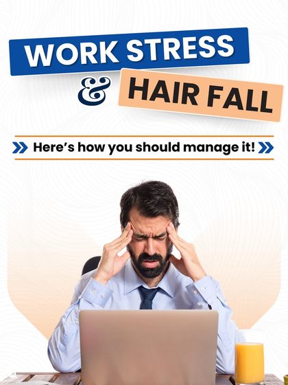 Is work stress causing your hair to fall out? This post offers tips on how to manage it through a proper hair care routine, nutrition, and relaxation, and encourages seeking expert help if needed.