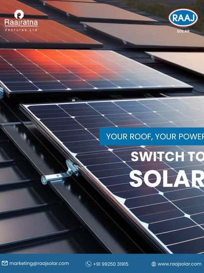 Raaj Solar - Residential & Commercial Solar Solutions Power Your Home, Power Your Life photo 3