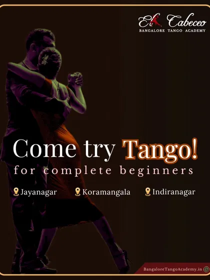 Curious to try Tango? My beginner-friendly classes are the perfect place to start. I hold them across Bangalore in Jayanagar, Koramangala, and Indiranagar, and you don't need any prior experience to join.