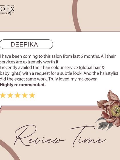 "Truly loved my makeover." We are so glad this client was happy with her hair color service.