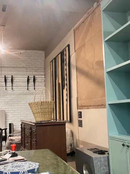 A glimpse into our workshop where bespoke furniture for hotels, residences, and cafes comes to life. Each piece is crafted with care, ready to be a part of a beautifully designed space.