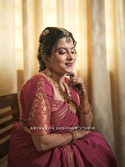 Anthariya by Nidhi Gowda - Custom Bridal & Occasion Wear Grand Bridal Sarees & Muhurtham Wear photo 33