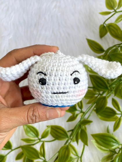 A nostalgic order of the Shin-chan family as keychain heads! It was so fun to capture the quirky expressions of Shin-chan, his parents, and even his little dog, Shiro.