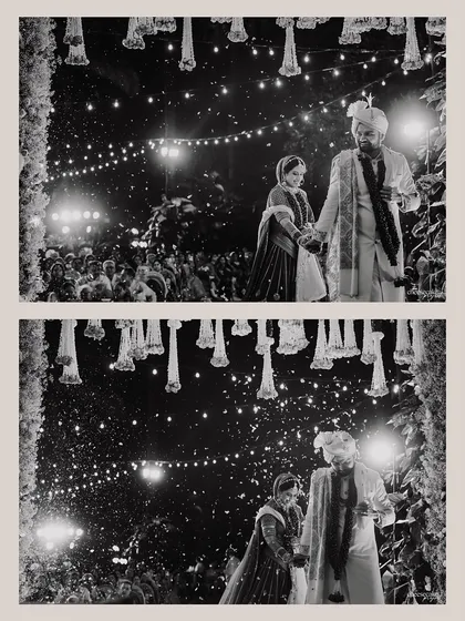 The Pheras, transformed into a magical, starry night scene with the power of black and white photography.