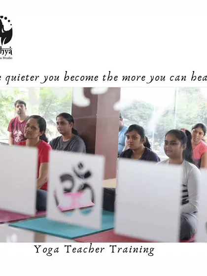A quiet mind is a receptive mind. In our theory sessions, you will sit as a student and absorb the profound knowledge that forms the foundation of yoga. This is where you learn the 'why' behind every asana and breath.