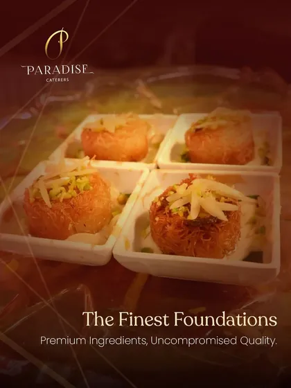 The finest foundations. These golden nests of fried vermicelli filled with a sweet cream are a testament to our use of premium ingredients and uncompromised quality.