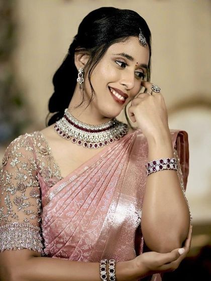 Padma Nandivada - Custom Occasion Wear Design Exquisite Blouse Craftsmanship photo 14