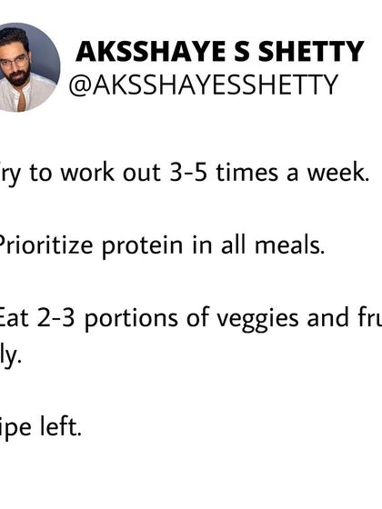 Staying fit forever is about building the right habits. This includes working out 3-5 times a week, prioritizing protein, getting 7-10k steps, sleeping 6-8 hours, and being accountable.
